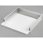 GLB Sertar LINEABOX 3 laturi,H180mm,Titanium